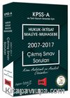 2018 KPSS A Grubu Hukuk - İktisat - Maliye - Muhasebe 2007 - 2017 Çıkmış Sınav Soruları
