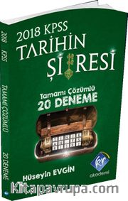 2018 KPSS Tarihin Şifresi Tamamı Çözümlü 20 Deneme