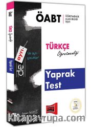 2018 ÖABT De Ayrı Türkçe Öğretmenliği Yaprak Test