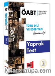 2018 ÖABT Şair Türk Dili ve Edebiyatı Öğretmenliği Yaprak Test