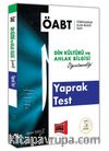 2018 ÖABT Elif Din Kültürü ve Ahlak Bilgisi Öğretmenliği Yaprak Test