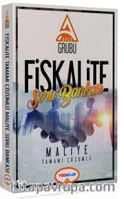 2018 KPSS A Grubu Maliye Fiskalite Tamamı Çözümlü Soru Bankası