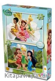 Fairies Puzzle İkisi Bir Arada 35+60 Parça