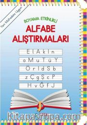 Boyama Etkinlikli Alfabe Alıştırmaları