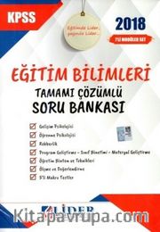 2018 KPSS Eğitim Bilimleri Tamamı Çözümlü Soru Bankası Seti