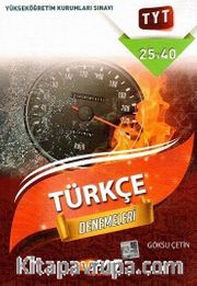 YKS 1. Oturum TYT Türkçe Hız ve Renk Denemeleri 25x40