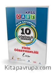 2018 KPSS ÖABT Fizik Öğretmenliği Alan Savunması 10 Çözümlü Deneme 