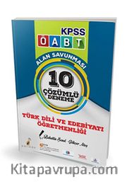 2018 KPSS ÖABT Türk Dili ve Edebiyatı Öğretmenliği Alan Savunması 10 Çözümlü Deneme 