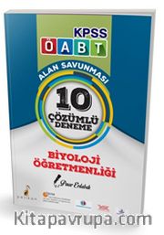 2018 KPSS ÖABT Biyoloji Öğretmenliği Alan Savunması 10 Çözümlü Deneme 
