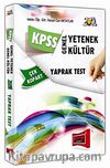 2012 KPSS Genel Yetenek Genel Kültür Çek Kopart Yaprak Test