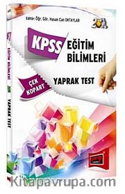 2012 KPSS Eğitim Bilimleri Çek Kopart Yaprak Test
