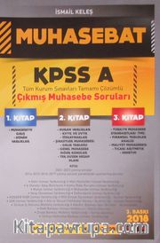2018 KPSS A Muhasebat (3 Kitap)