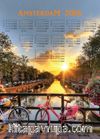 2018 Takvimli Poster - Şehirler - Amsterdam