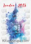 2018 Takvimli Poster - Şehirler - London - Big Ben
