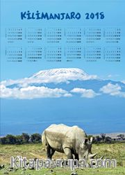 2018 Takvimli Poster - Yüksekler - Klimanjaro