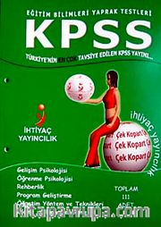 KPSS 111 Yaprak Test Eğitim Bilimleri