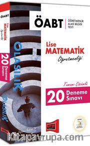 2018 ÖABT Olasılık Lise Matematik Öğretmenliği Tamamı Çözümlü 20 Deneme Sınavı