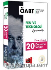 2018 ÖABT Einstein Fen ve Teknoloji Öğretmenliği Tamamı Çözümlü 20 Deneme Sınavı