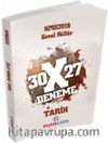 2018 KPSS Genel Kültür 30x27 Tarih Deneme