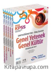 2018 KPSS Ortaöğretim-Ön Lisans Genel Yetenek-Genel Kültür Modüler Set (Kod:1510)