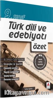 9. Sınıf Türk Dili ve Edebiyatı Konu Özetli Çözümlü Soru Bankası 