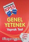 KPSS Genel Yetenek Yaprak Test 1200 Özgün Soru