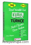 YKS Temel Yeterlilik Testi Türkçe Hızlı Öğretim Ders Notları