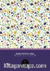 Boyamalı Not Defteri - Ajanda (Çiçekli)
