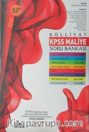 2017 KPSS Külliyat Maliye Soru Bankası (8 Kitap)
