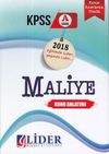 2018 KPSS A Grubu Maliye Konu Anlatımlı
