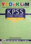 KPSS Genel Yetenek Yaprak Test
