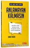 YKS DGS ALES KPSS Anlamayan Kalmasın Anlam ve Paragraf Soru Kitabı 