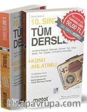10. Sınıf Tüm Dersler konu Anlatımlı+ Soru Bankası 