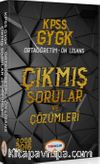 2018 KPSS Genel Yetenek Genel Kültür Ortaöğretim-Önlisans Çıkmış Sorular ve Çözümleri