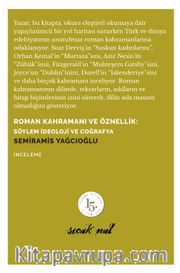Roman Kahramanı ve Öznellik : Söylem İdeoloji ve Coğrafya