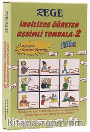 İngilizce Öğreten Resimli Tombala - 2 (Fiiller)