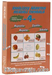 İngilizce Öğreten Resimli Tombala 4