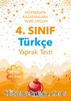 4. Sınıf Türkçe Yaprak Testi