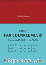 Lineer Fark Denklemleri Çözümlü Alıştırmaları