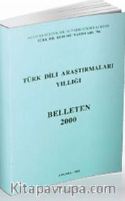 Türk Dili Araştırmaları Yıllığı Belleten  2000