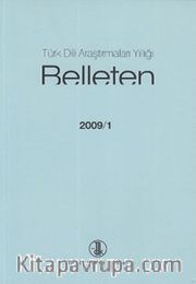 Türk Dili Araştırmaları Yıllığı Belleten 2009 / 1