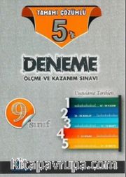 9. Sınıf Tamamı Çözümlü 5 Deneme