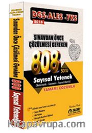 DGS ALES YKS Öncesi Çözülmesi Gereken 808 Sayısal Yetenek Çözümlü Soru