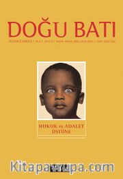 Doğu Batı Sayı:13 Kasım-Aralık-Ocak  2000-01 (Üç Aylık Düşünce Dergisi)