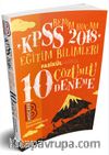 2018 KPSS Eğitim Bilimleri Tamamı Çözümlü 10 Deneme
