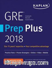 GRE Prep Plus 2018: Practice Tests + Proven Straegies + Online + Video + Mobile