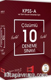 2018 KPSS A Grubu Fasikül Fasikül Çözümlü 10 Deneme Sınavı