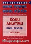 Konu Anlatımlı Konu Testleri 2300 Soru / Genel Kültür Genel Yetenek
