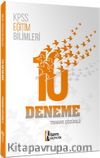 2018 KPSS Eğitim Bilimleri Tamamı Çözümlü 10 Deneme