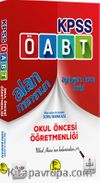 2018 KPSS ÖABT Alan Memnun Okul Öncesi Öğretmenliği Bilgi Notları İle Destekli Soru Bankası 